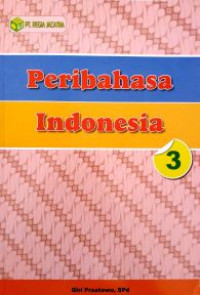 Image of PERIBAHASA INDONESIA JILID 3