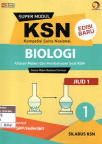 Image of Super Modul KSN IPA SMP Biologi; Jilid 1